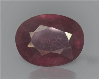 Natural Ruby (manik) Heated Treated Certified 3.09 CTS... ( 44027 )